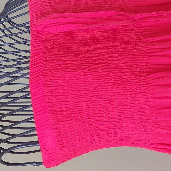 Beach dress, size M/L, red color - Picture 2 of 6